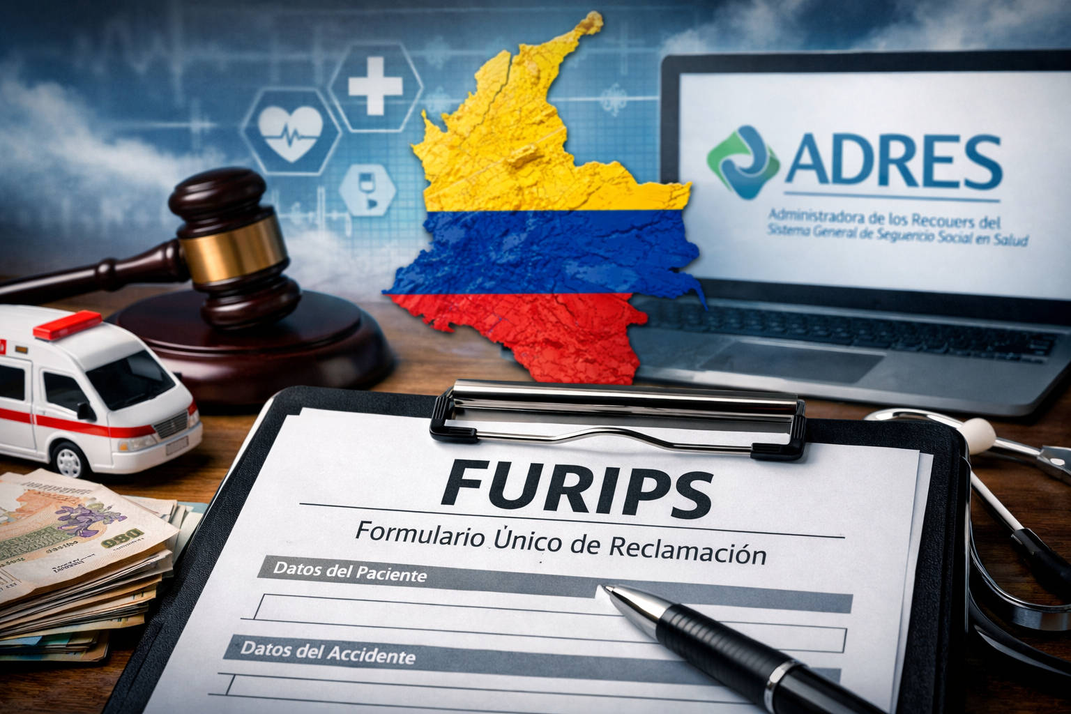 FURIPS y reclamaciones SOAT por accidentes de tránsito