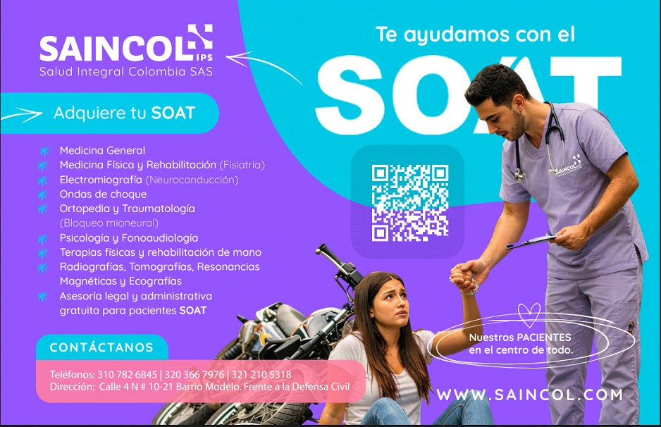 Servicios médicos para recuperación de lesiones por accidente