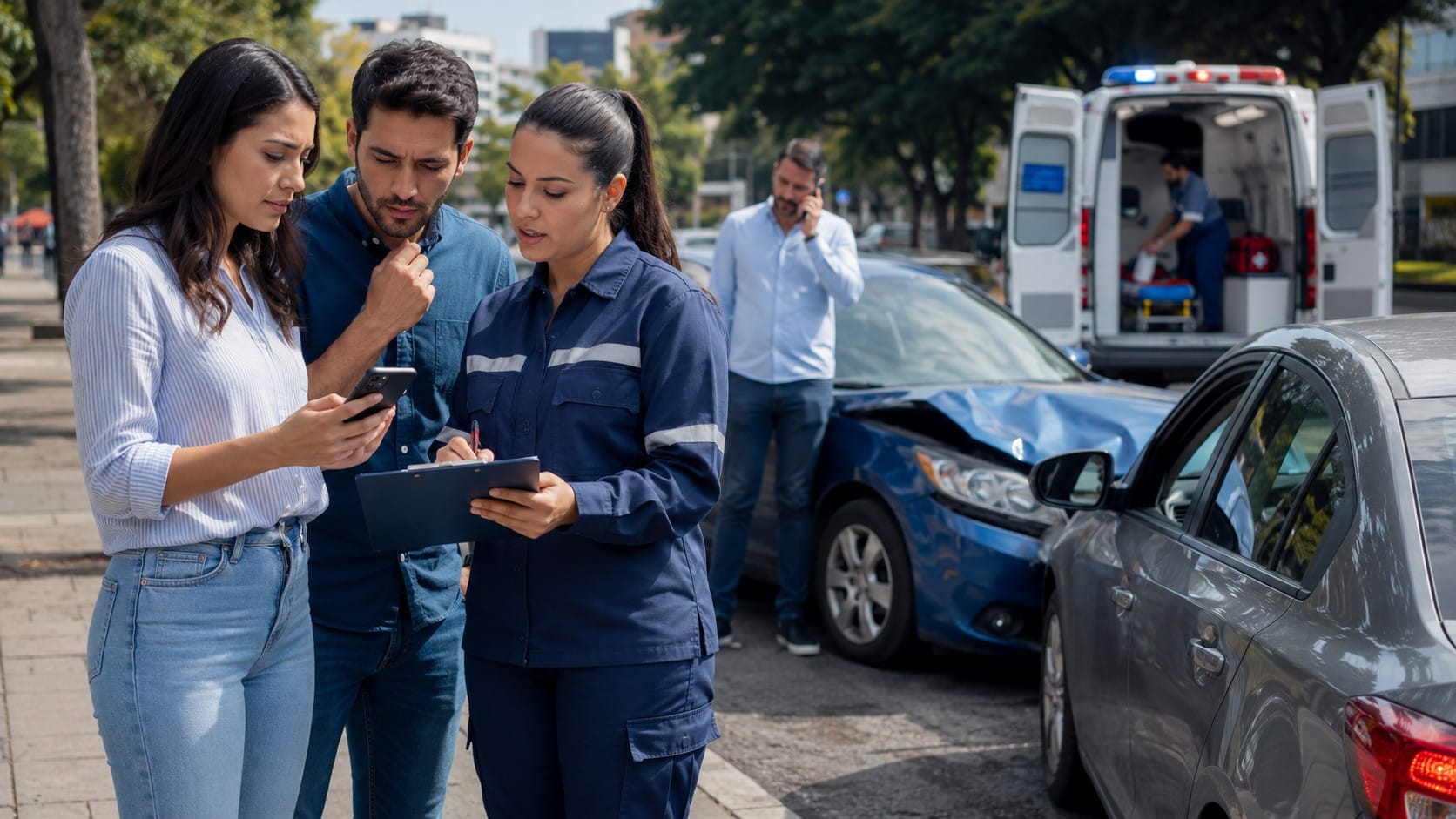 que hacer despues de un accidente de transito colombia